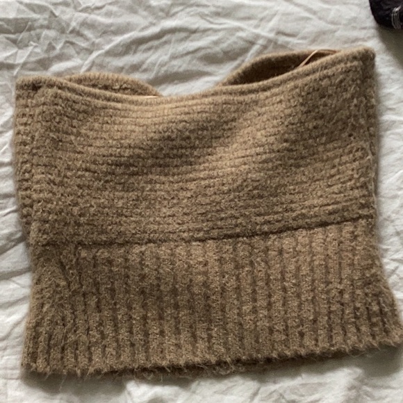 CULT GAIA knit Ellison tube top. In Champaign. - Picture 4 of 8